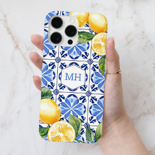 Funda iPhone 16 Pro Max Fruta de cítricos limón de color amarillo personal