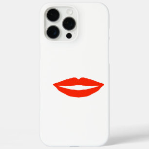 Funda iPhone 16 Pro Max Funny Red Lips para iPhone / estuche para iPad
