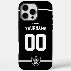 Funda iPhone 16 Pro Max Fútbol Americano de Jersey de Remolques Personaliz