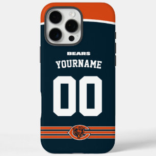 Funda iPhone 16 Pro Max Fútbol Americano de Osos Personalizados