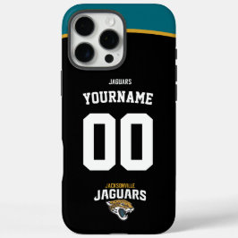 Funda iPhone 16 Pro Max Fútbol Americano Jaguars Personalizado