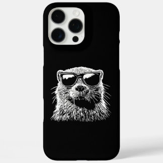 Funda iPhone 16 Pro Max Gafas de sol de castor