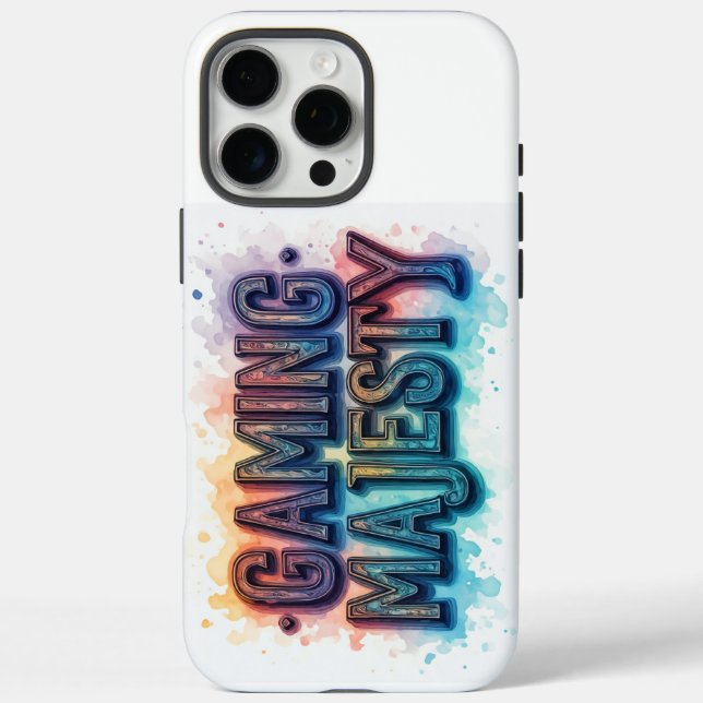 Funda iPhone 16 Pro Max Gaming Majesty (Reverso)