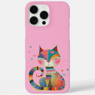 Funda iPhone 16 Pro Max Gato extravagante