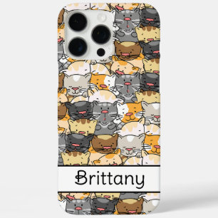 Funda iPhone 16 Pro Max Gatos Gatitos Personalizados