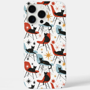 Funda iPhone 16 Pro Max Gatos Retro 