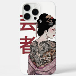 Funda iPhone 16 Pro Max Giesha Mujer del Arte