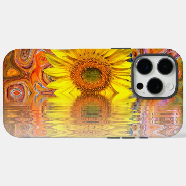 Funda iPhone 16 Pro Max Girasol (Reverso (Horizontal))