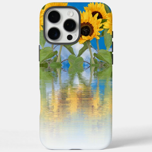 Funda iPhone 16 Pro Max Girasol (Reverso)