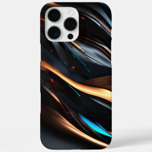 Funda iPhone 16 Pro Max Golden Light & Midnight Hues"