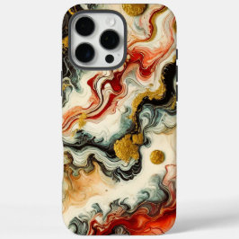 Funda iPhone 16 Pro Max Goldene Flüsse