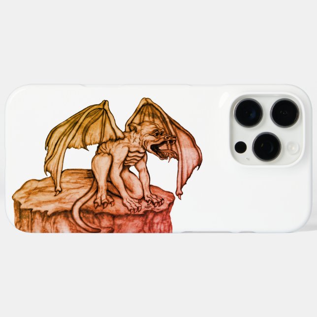 Funda iPhone 16 Pro Max Golem Gargoyle (Reverso  (Horizontal) )