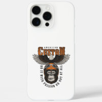 Gorila Americano Águila Motociclista Vintage