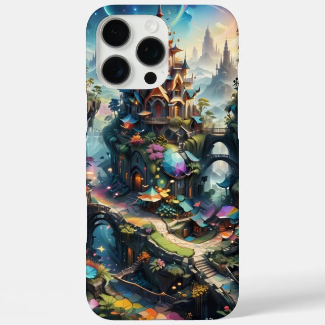 Funda iPhone 16 Pro Max Gráficos de videojuegos retro (Reverso )