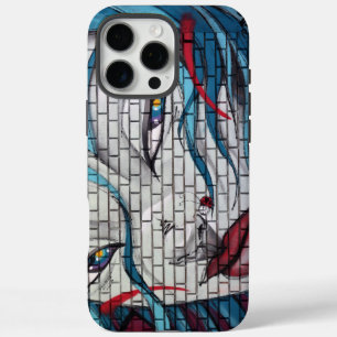 Funda iPhone 16 Pro Max Grafiti de chica asiática