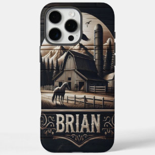 Funda iPhone 16 Pro Max Granja de montaña de Brian