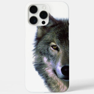Funda iPhone 16 Pro Max Gray Wolf Eye