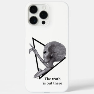 Funda iPhone 16 Pro Max Grey Alien, la verdad está ahí fuera