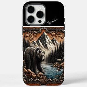 Funda iPhone 16 Pro Max Grizzly By the Stream