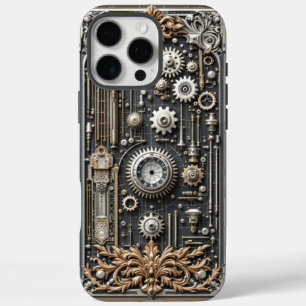Funda iPhone 16 Pro Max Guardia de engranaje de vapor para