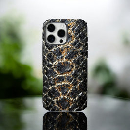 Funda iPhone 16 Pro Max Guardia serpentina: Piel de serpientes