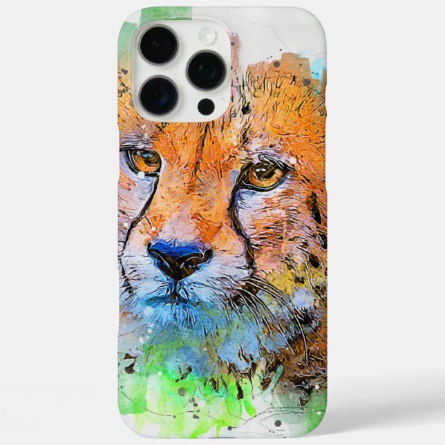 Funda iPhone 16 Pro Max Guepardo  (Reverso )
