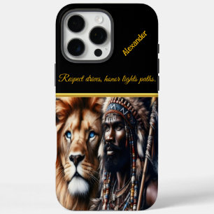 Funda iPhone 16 Pro Max Guerrero de buen corazón,