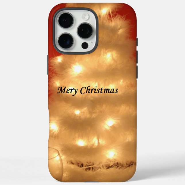 Funda iPhone 16 Pro Max Hakuna Matata Feliz Navidad blanco (Reverso)