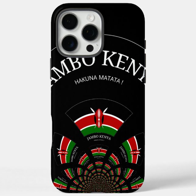Funda iPhone 16 Pro Max Hakuna Matata Jambo Kenia (Reverso)