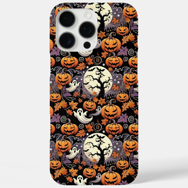 Funda iPhone 16 Pro Max Halloween/otoño/otoño (Reverso )