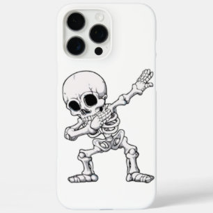 Funda iPhone 16 Pro Max Halloween Skeleton Dabbing