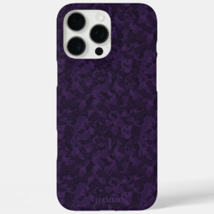 Funda iPhone 16 Pro Max HAMbyWG I pad - Camuflaje púrpura