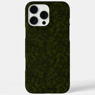 Funda iPhone 16 Pro Max HAMbyWG I pad - Camuflaje verde