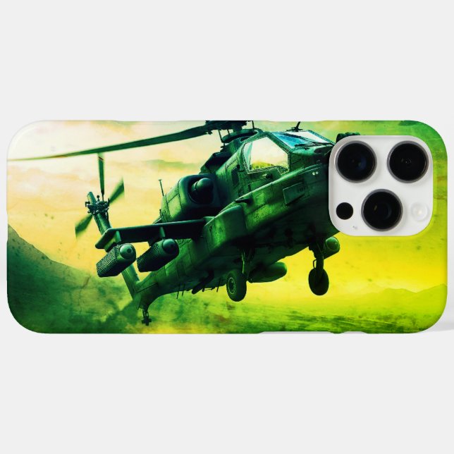 Funda iPhone 16 Pro Max Helicopter  (Reverso  (Horizontal) )