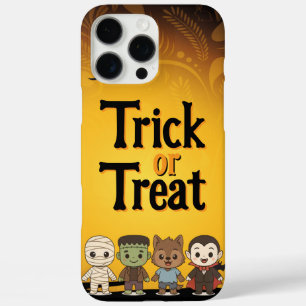 Funda iPhone 16 Pro Max Hermosa, Frankenstein, Drácula, lobo