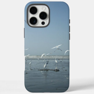 Funda iPhone 16 Pro Max Hermosas grullas volando sobre el ballet de la nat