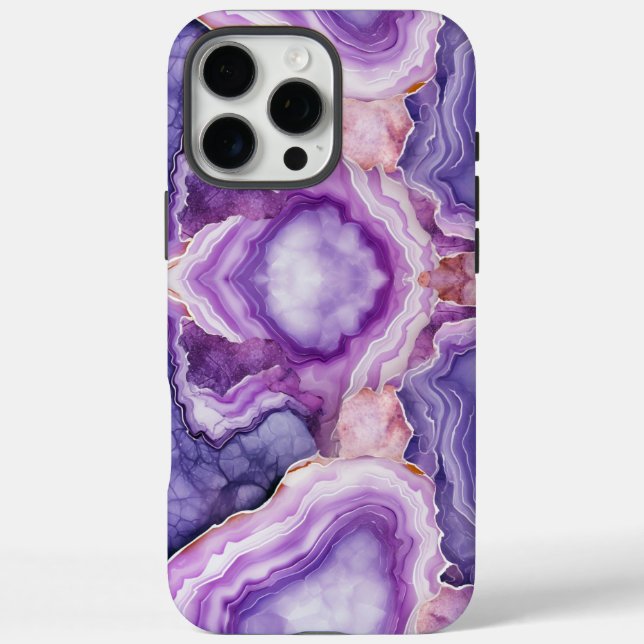 Funda iPhone 16 Pro Max Hermoso Geode iPhone (Reverso)