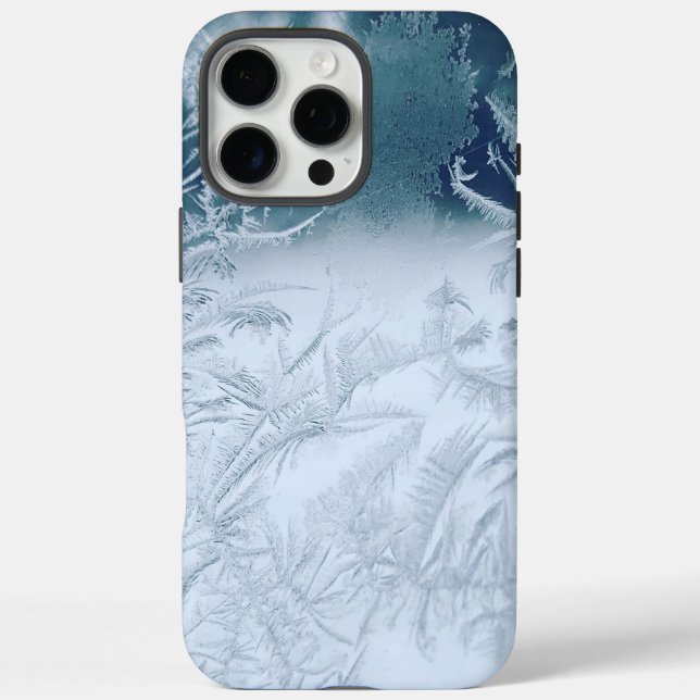 Funda iPhone 16 Pro Max Hielo y nieve texturados (Reverso)