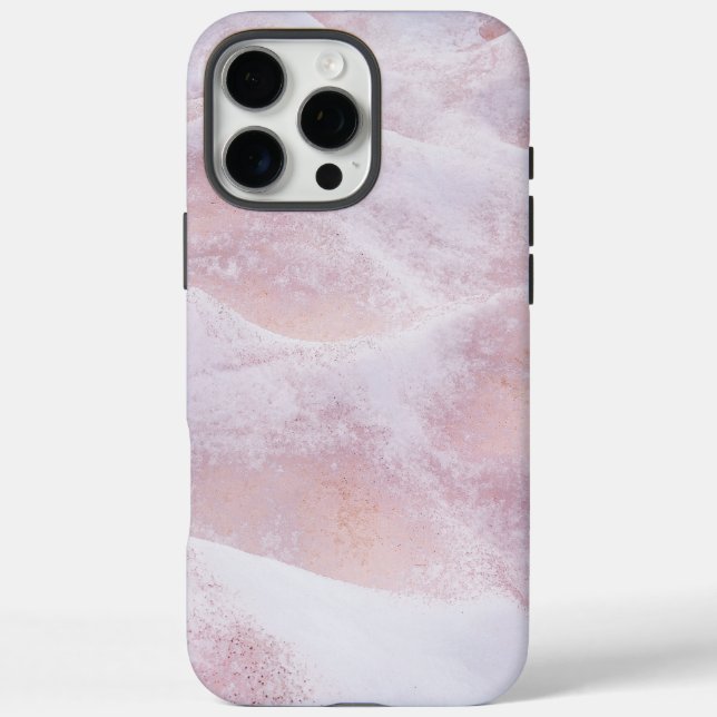 Funda iPhone 16 Pro Max Hielo y nieve texturados (Reverso)