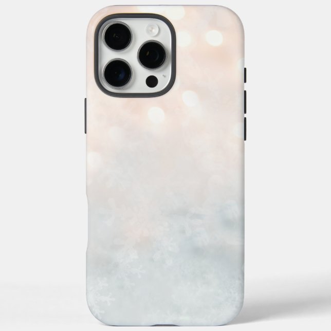 Funda iPhone 16 Pro Max Hielo y nieve texturados (Reverso)