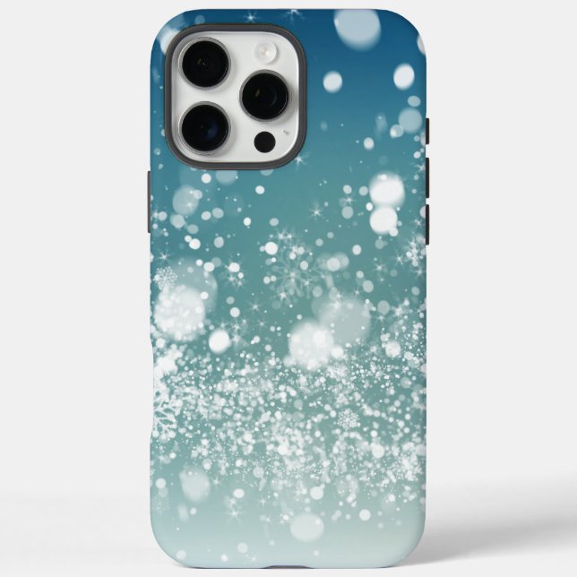 Funda iPhone 16 Pro Max Hielo y nieve texturados (Reverso)