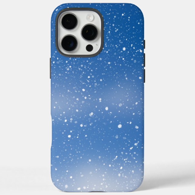 Funda iPhone 16 Pro Max Hielo y nieve texturados (Reverso)