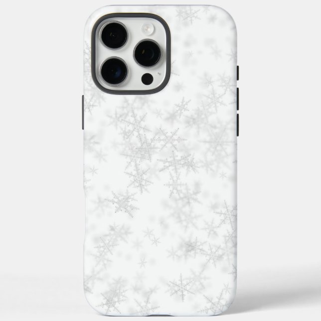 Funda iPhone 16 Pro Max Hielo y nieve texturados (Reverso)