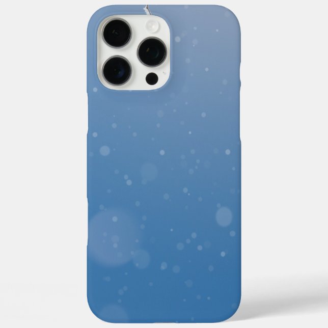 Funda iPhone 16 Pro Max Hielo y nieve texturados (Reverso )