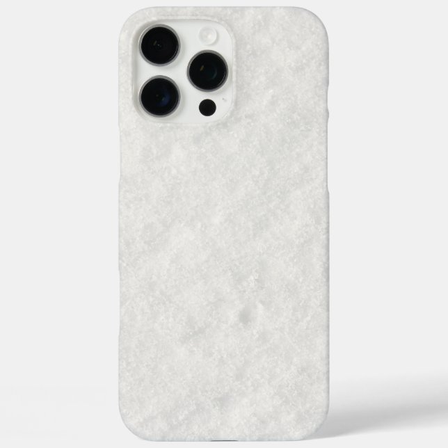 Funda iPhone 16 Pro Max Hielo y nieve texturados (Reverso )