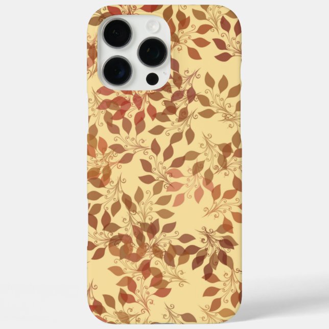 Funda iPhone 16 Pro Max Hojas caídas (Reverso )