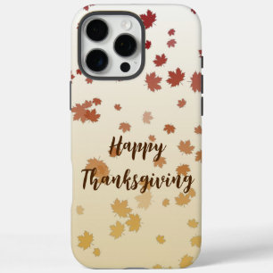 Funda iPhone 16 Pro Max Hojas de arce de Acción de Gracias