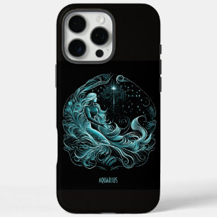Funda iPhone 16 Pro Max Horóscopo Zodiaco Aquarius