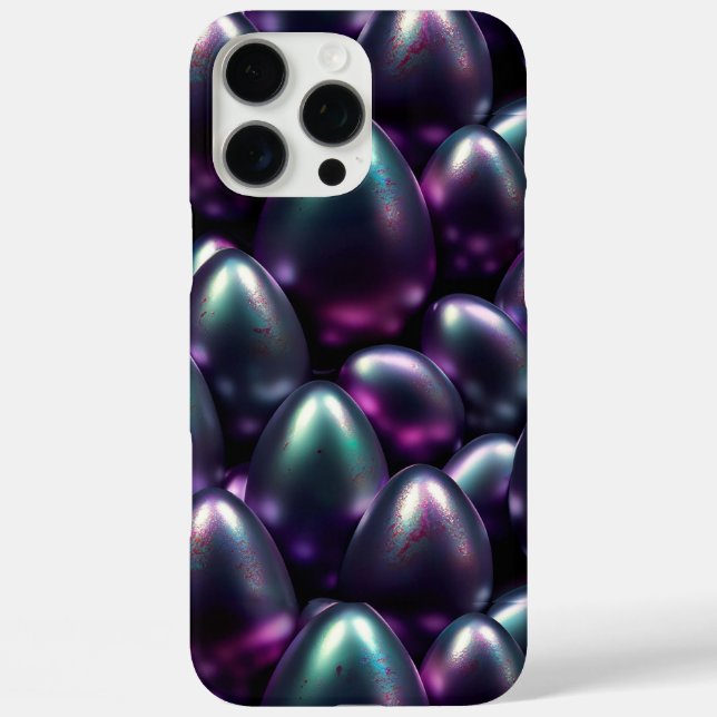 Funda iPhone 16 Pro Max Huevos de Pascua melancólicos (Reverso )