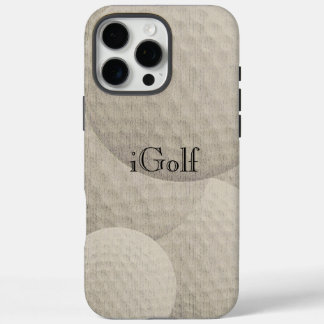 Funda iPhone 16 Pro Max iGolf para aficionados al golf
